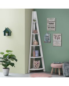 Corner Ladder Bookcase