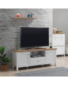 TV Cabinet with 2 Doors & 1 Drawer